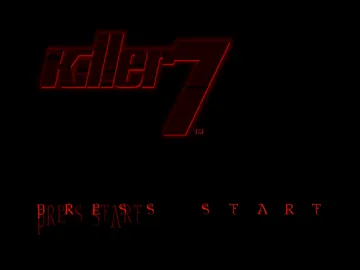 Killer 7 (Disc 1) screen shot title